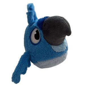 Angry Birds Rio  Plush Blue Bird WITH SOUND-6 In=GUC
